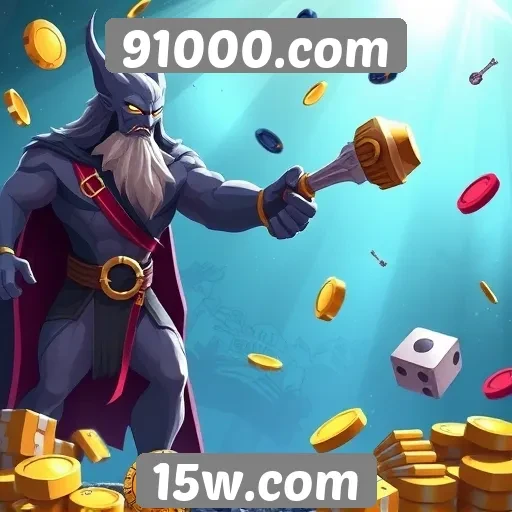 Variedade de jogos disponíveis no site 91000.com